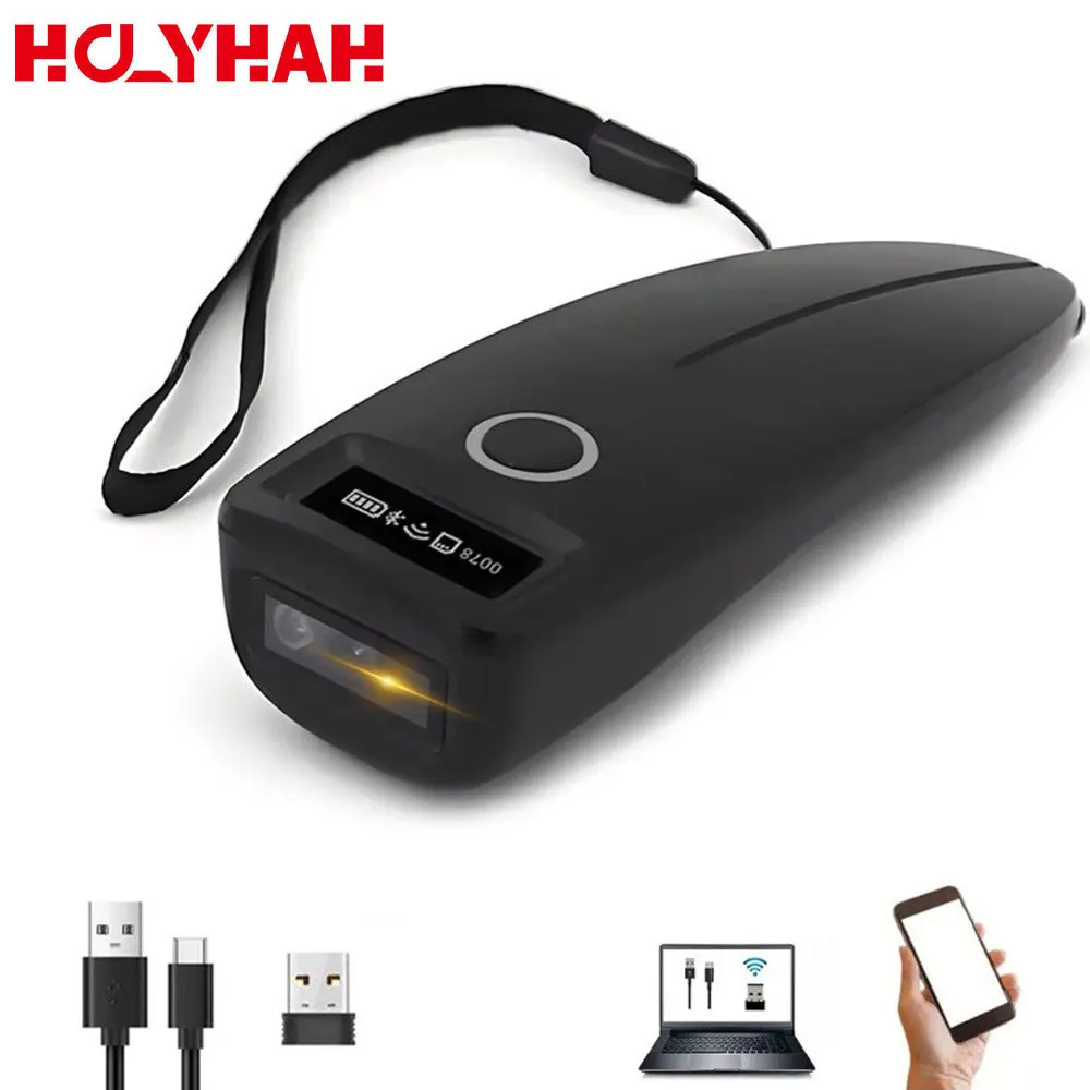 

C60 Bluetooth Portable Wireless 2D Scanner Barcode Express Scanner