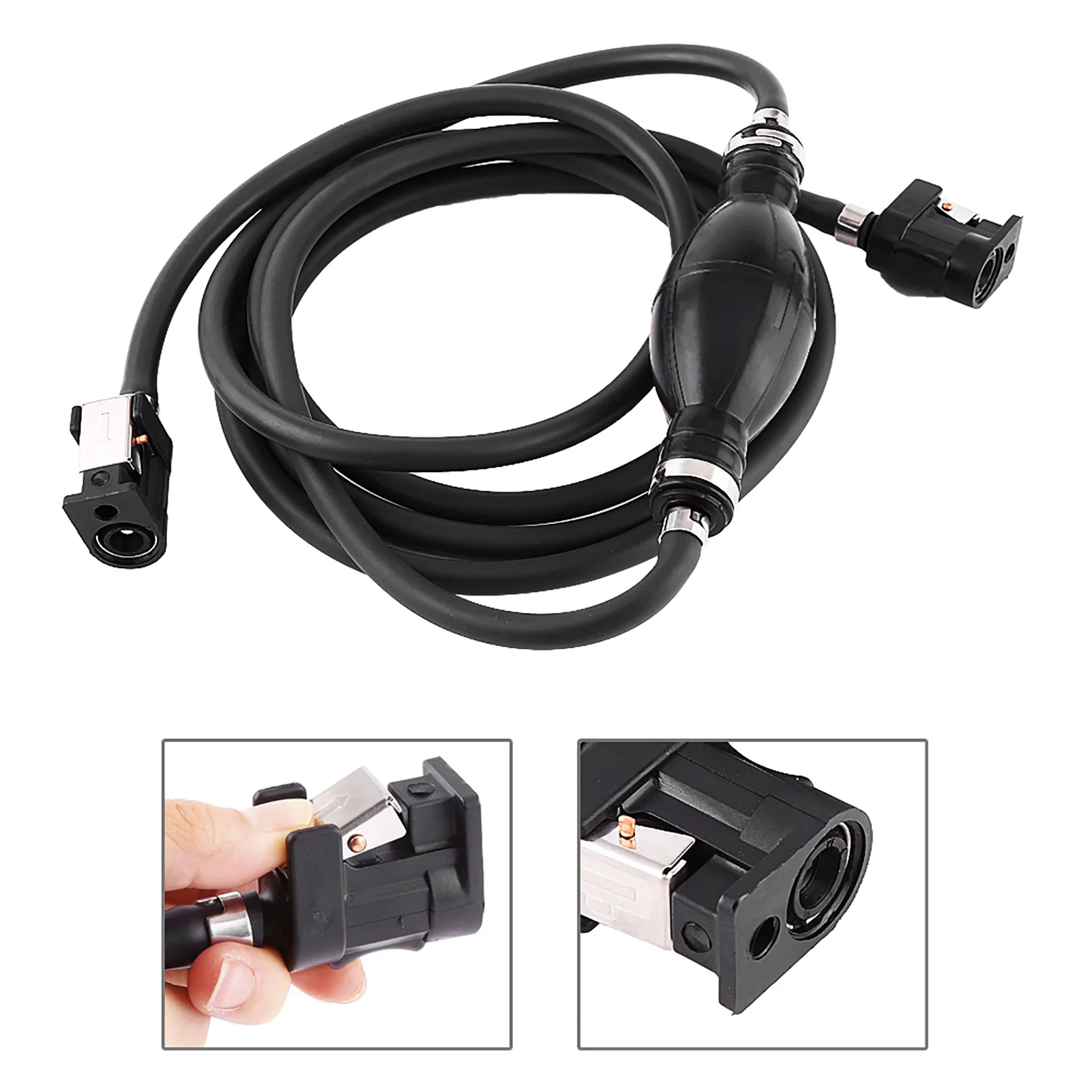 Fuel Line Connector for Yamaha Mariner Outboard Motors Primer Oil Tube Tank Accessory OEM Replacement