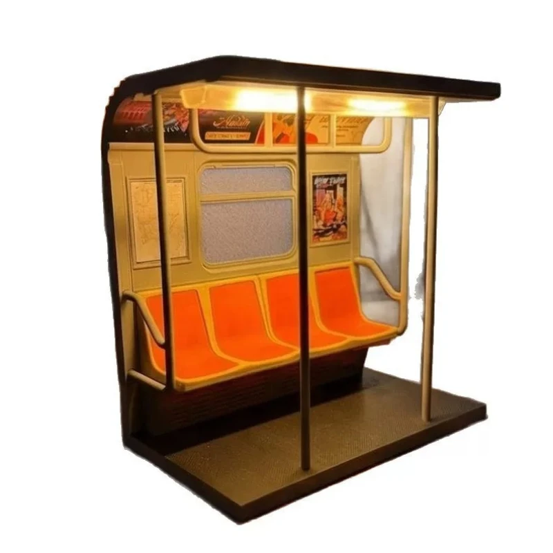 

Subway train lighting decoration