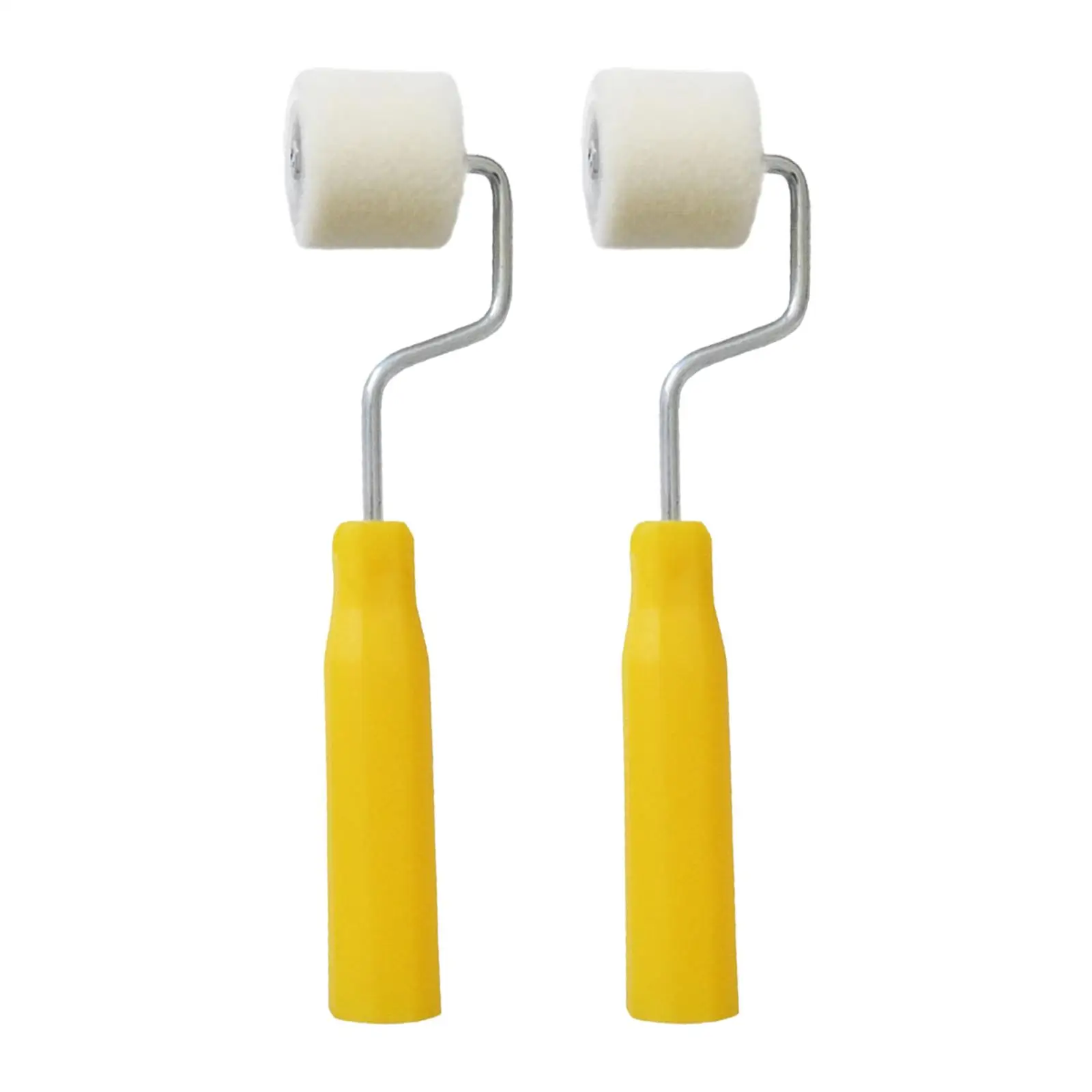 2x Mini Paint Rollers High Density Tiny Roller for Painting for Interior Wall