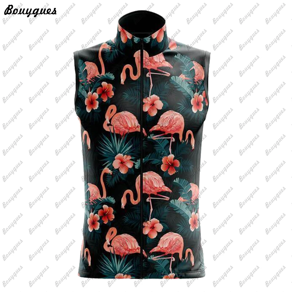 Flamingo MEN Cycling Vest Pro Team Sleeveless Cycling Jersey Racing Mtb Bike Clothing Maillot Ciclismo Hombre Triathlon