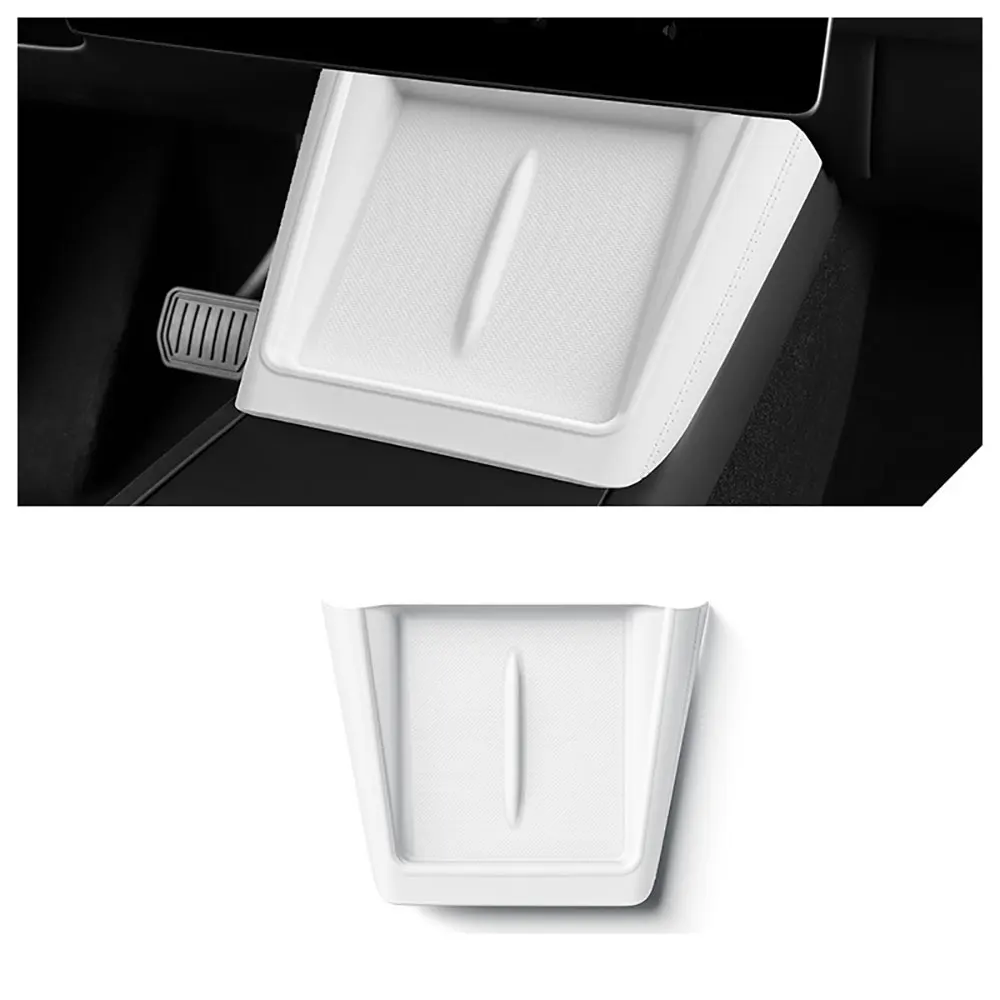 

for Tesla Model Y Juniper 2025 2026 Central Control Wireless Silicone Pad Car Accessorie Mobile Phone Anti-Slip Dust Mats