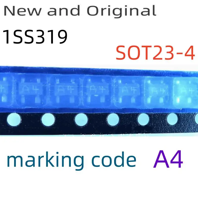 

New and Original 1SS319 45V 300MA DIODE (LOW VOLTAGE HIGH SPEED SWITCHING) marking code A4