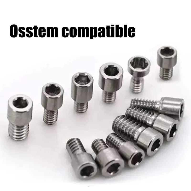 M1.4 Titanium Screw for Osstem Multi Unit Abutment Dental Implant MUA Screws High Precision Fastener