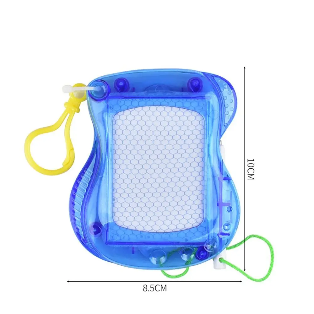 1ชิ้นที่มีสีสันกระดานวาดภาพกระดานแม่เหล็กแบบพกพาลบได้ไวท์บอร์ดเพื่อการศึกษาพร้อมหัวเข็มขัดปีนเขาของขวัญของเล่น