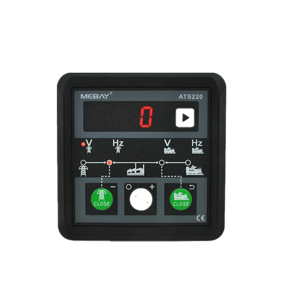 Mebay ATS220 Genset ATS controller auto or manual Generator Control switch Module