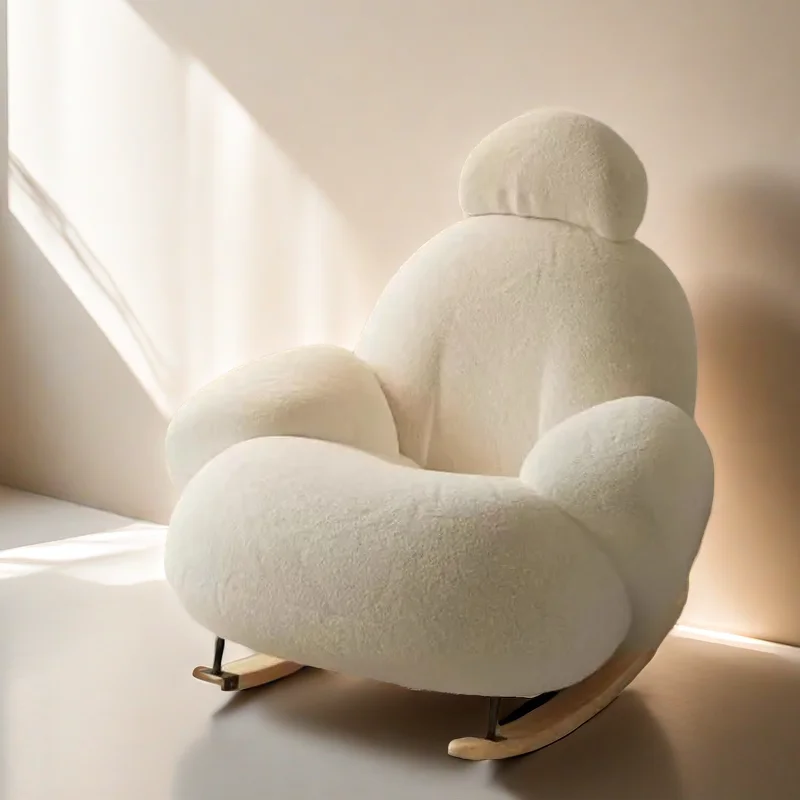 Silla Reclinable de Oficina Moderna y Lujosa, Silla Reclinable Elegante para Lectura, Silla Reclinable Interior Cómoda, Sillas para Juegos, Muebles para Balcón