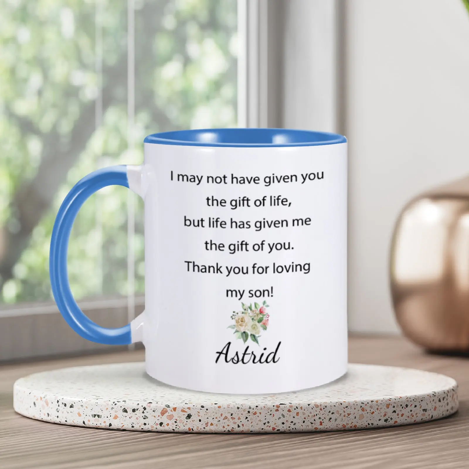 Custom My Daughter In Law Mug Personalized Wedding Christmas Cup Future Daughter-In-Law Gift from Mother In Law Coffee Mugs