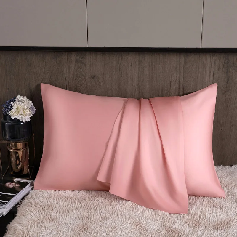 Pure Mulberry Silk Pillowcase 100% Natural Silk Pillow Cover 40*60cm 50*70cm Qeen King Size Pillowcase