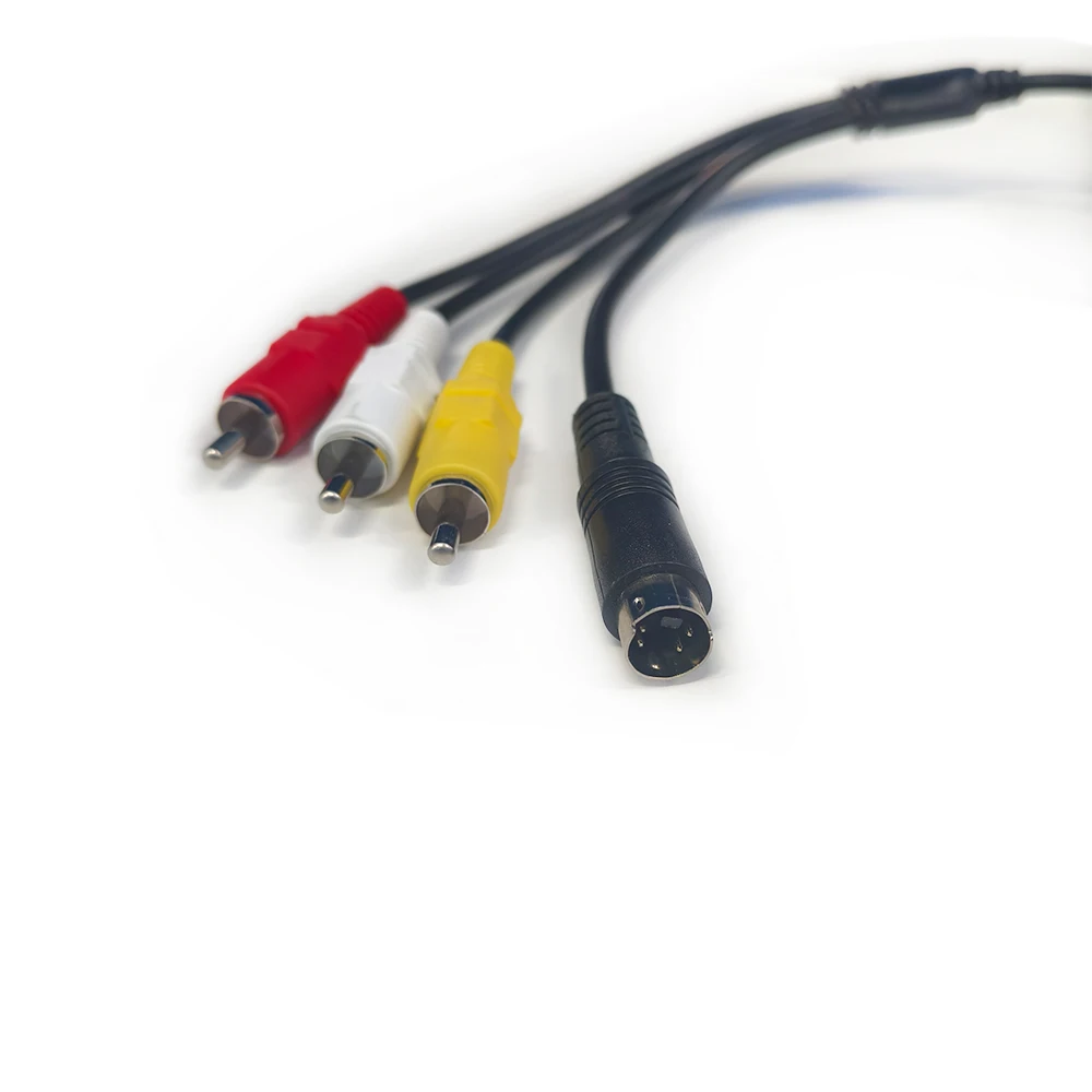 1 قطعة كابل AV لسوني Handycam كاميرا فيديو كاميرا رقمية VMC-15FS A/V سلك توصيل للكابل 10-Pin DVI DV موصل إلى 3 RCA S-Video