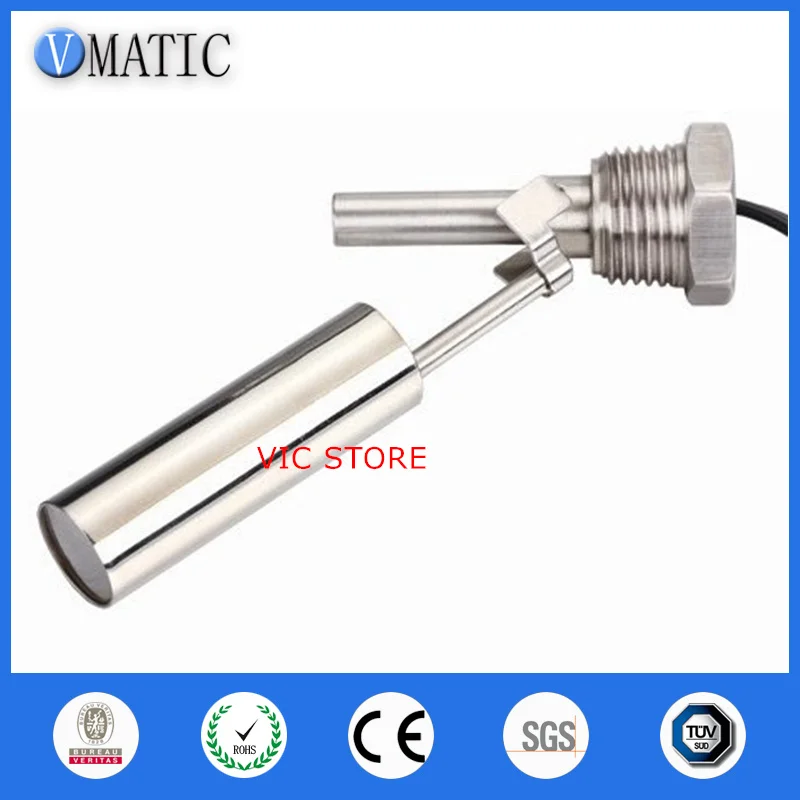 

Free Shipping Stainless Steel 90 Degrees Side Mounted Fitting Sensors Inductive Float Boiler Water Level Sensor VCL10