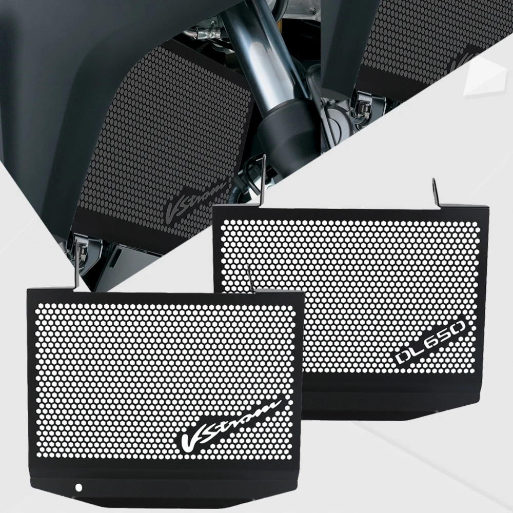 

Motorcycle Radiator Grille Guard Cover Protection For Suzuki v-strom 650/ Vstrom 650 DL650 ABS 2012~2023 2022 2021 2020 DL 650