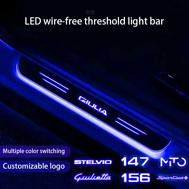 Автомобильная Беспроводная лампа для Alfa Romeo Giulia Stelvio Giulietta 159 147 156 Mito Автомобильная Беспроводная лампа для Alfa Romeo Giulia Stelvio Giulietta 159 147 156 Mito