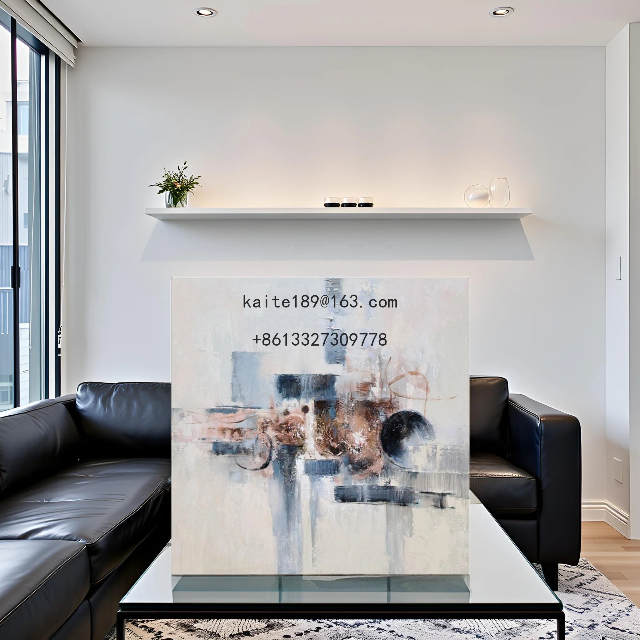 Factory Direct Mural Oil Painting Canvas Abstract Modern Texture Handmade Acrylic Art Subject Still Life