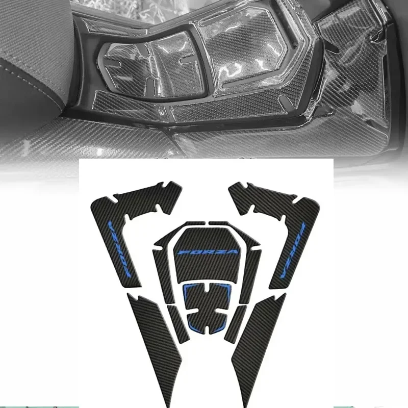 For Forza 350 tank pad protector for Honda nss350 forza300 125 20-23 motorcycle sticker decal gas fuel knee grip traction side