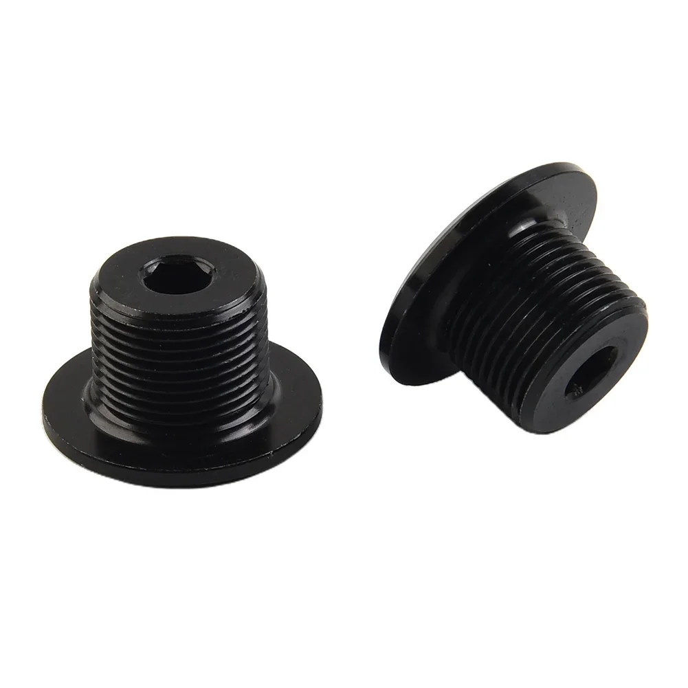 

Brandnew Crank Screw Motor E-bike Bolt Replacement Parts 23.8mm Nut Aluminum Alloy Black High Quality M15x0.75