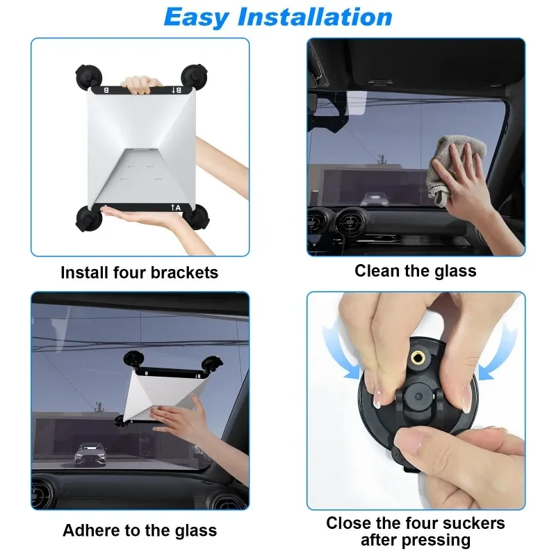 Starlink Mini Suction Cup Mount,Starlink Mini Mounting Kit For Car Sunroof/Front Window/Rear Window
