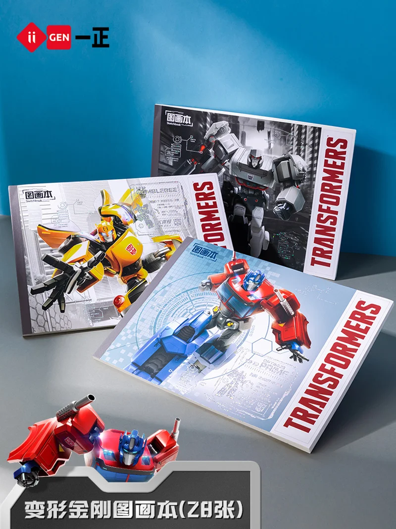 

Transformers Student Sketchbook 110g Art Drawing Notebook For Kindergarten And Primary School Children Blank Canvas Notebook