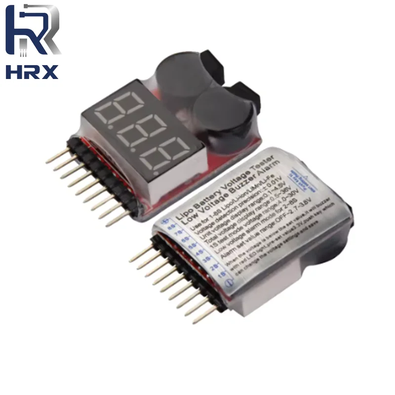 1/5 шт. 1-8S Lipo/Li-ion/Fe RC вертолет самолет лодка и т. д. напряжение батареи 2 в 1 тестер низковольтный зуммер сигнализация