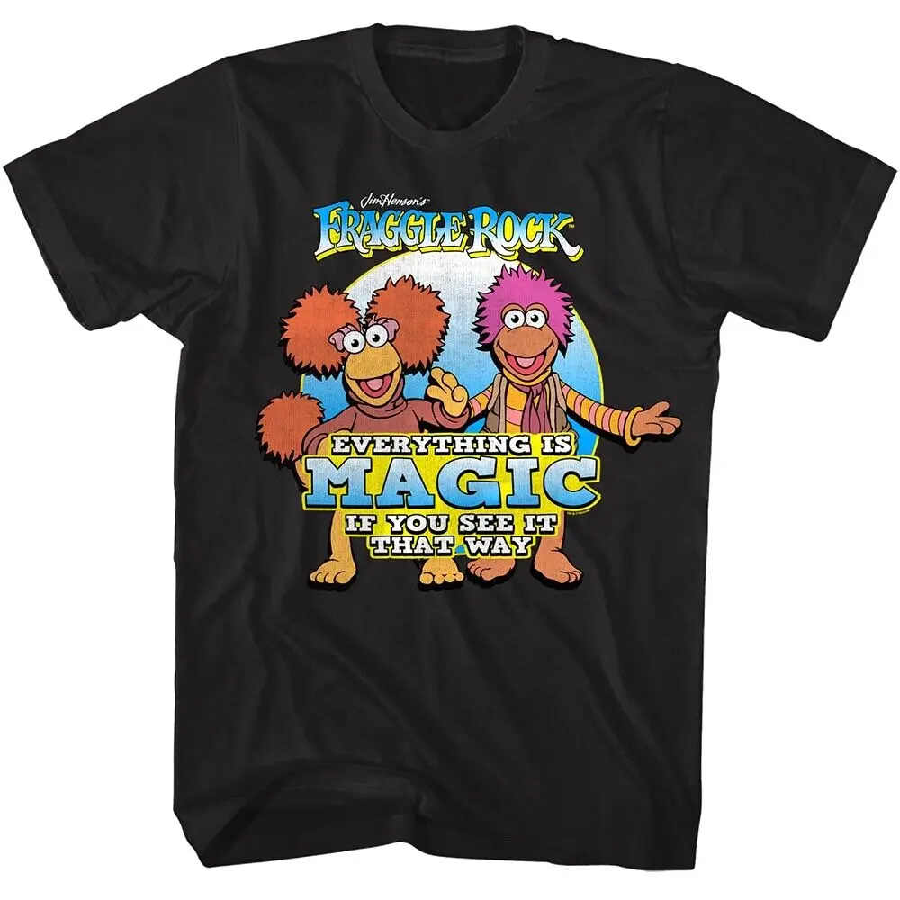 Fraggle Rock In Pursuit Jim Henson Licensed Adult T Shirt