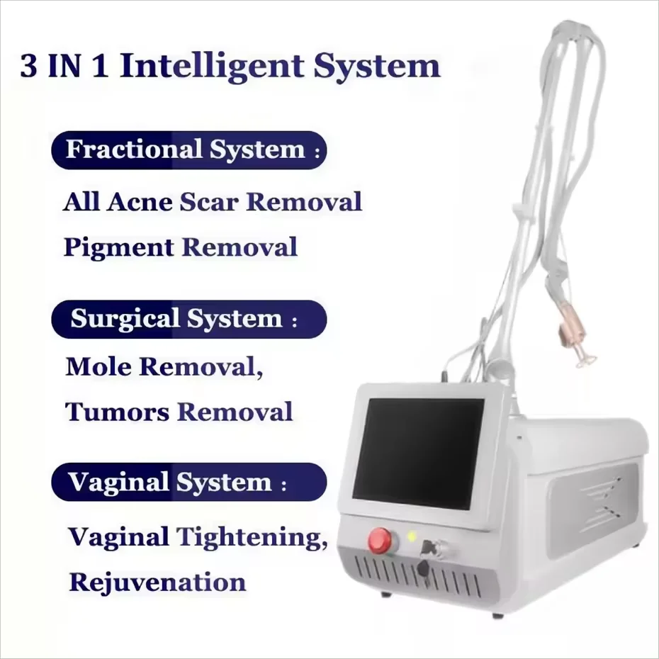 High Quality Portable Laser Tube Scar Removal Co2 Fractional Laser Machine For Face