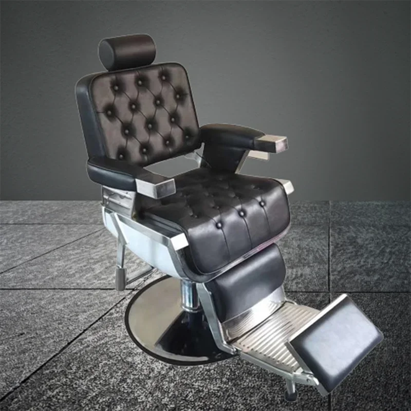 

t luxury Retro Rolling Chair Salon Reclining Chairs Nail Barber Furniture Beauty Makeup Professional Hair silla barberia Stylist