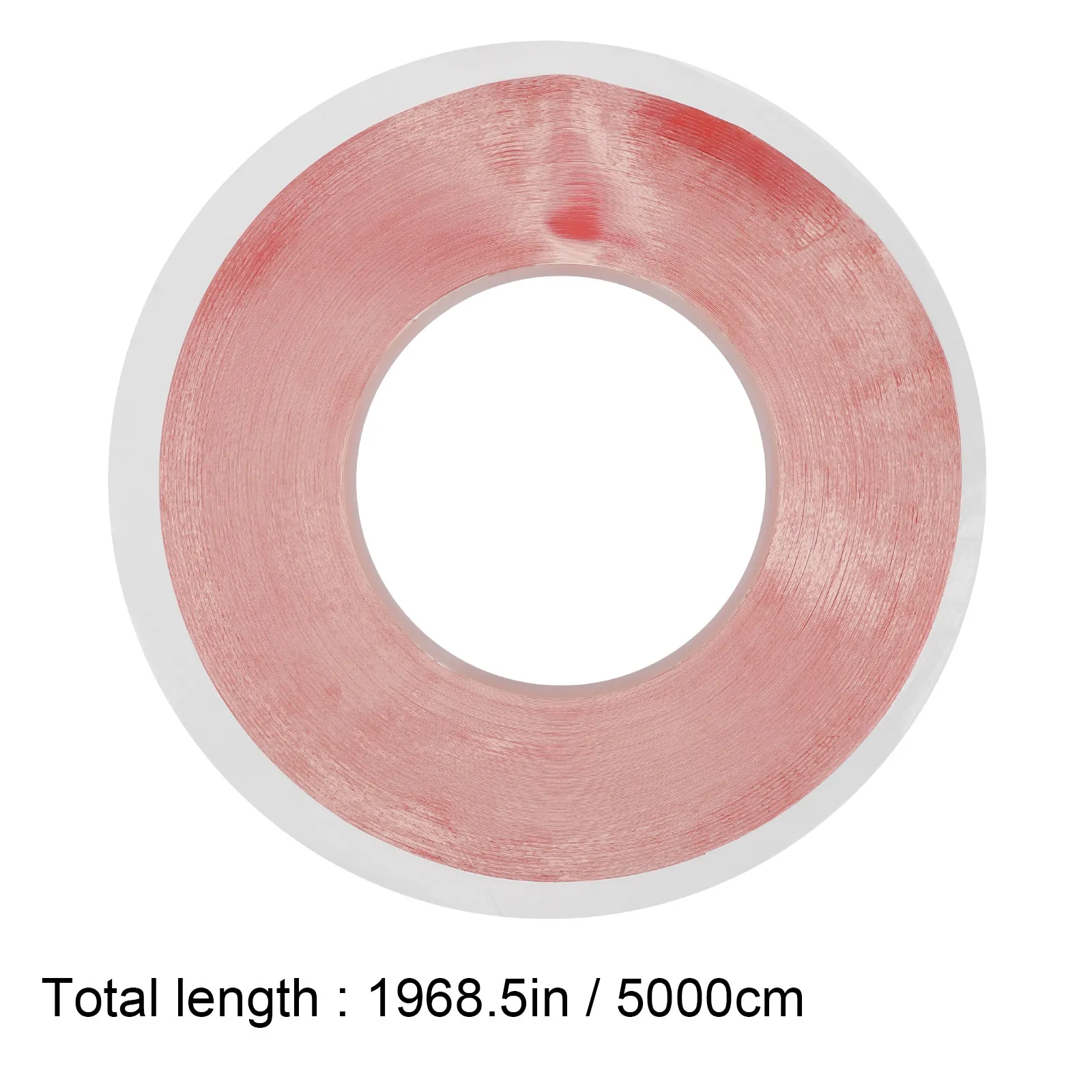 2 Rolls Double-Sided Tape Pet Based Adhesive Tape Heat Resistant Strong Bond Virtually Invisible Fastening Lightweight