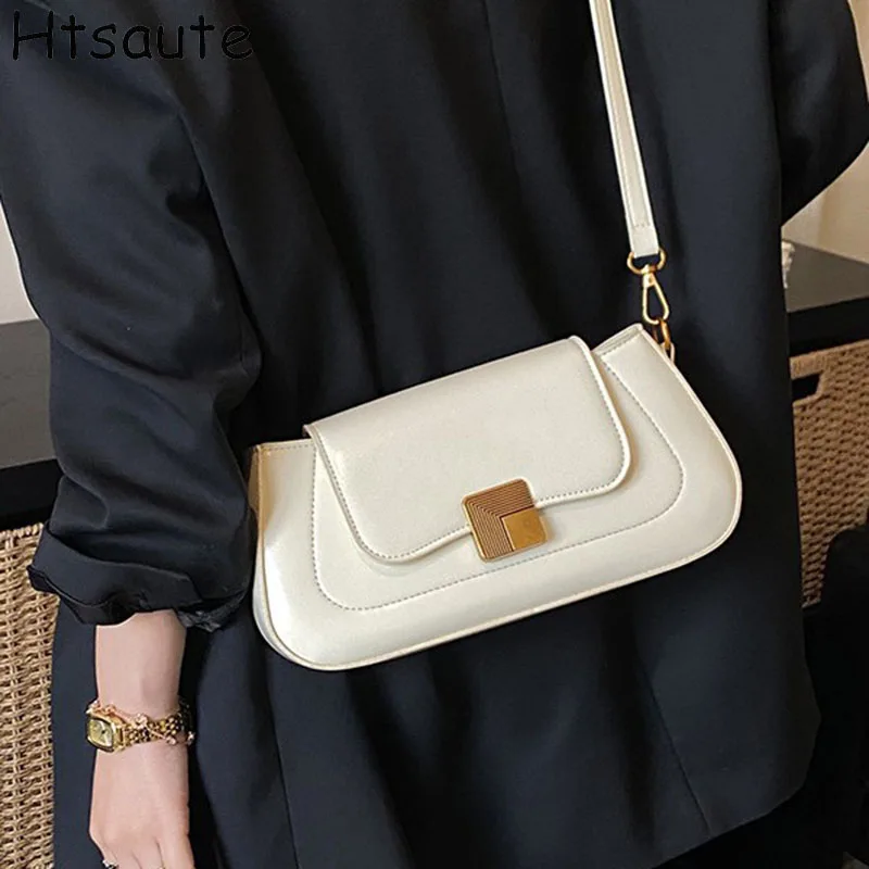 

Women Single Shoulder Bags Trendy Ladies Flaps Closure Fashion Tote Purse Casual Ladies Handbag For Daily Use bolso mujer