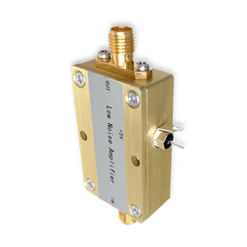 652F Versterkermodule met laag geluidsniveau, 17dB Hoge winst Metalen 50 MHz-4 GHz breedband radiofrequentieversterkermodule