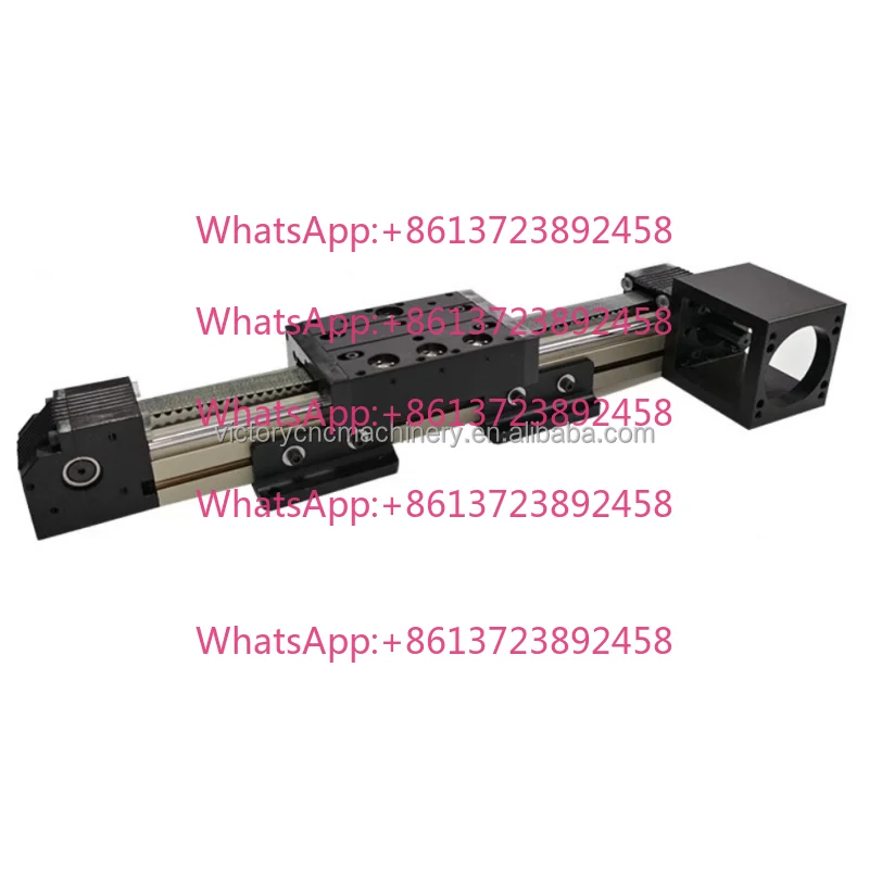 BOA80 Belt Driven Linear Motion Slide Module, 200mm Stroke High Speed Linear Actuator Slide Table for CNC Automation Equipment