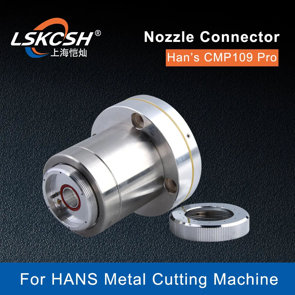 

LSKCSH DAZU Laser Nozzle Connector TR CMP 109 Pro For HANS Fiber Laser Cutting Machine Nozzles Connection Ceramic Sensor Head