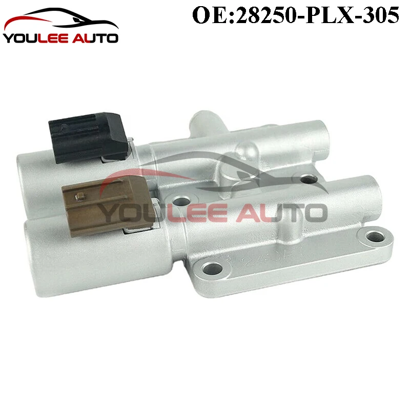 New 28250-PLX-305 28250PLX305 28015-PLX-305 Transmission Dual Linear Solenoid For 2001-2005 Honda Civic 1.3L 1.7L 2.0L Car Parts