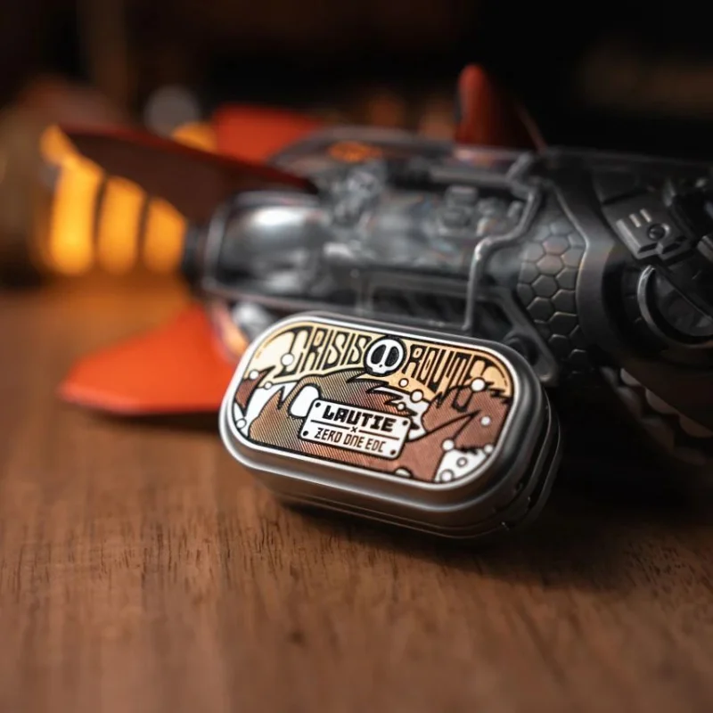 LAUTIE X 01EDC “Crisis Route” Mechanical Fidget Slider