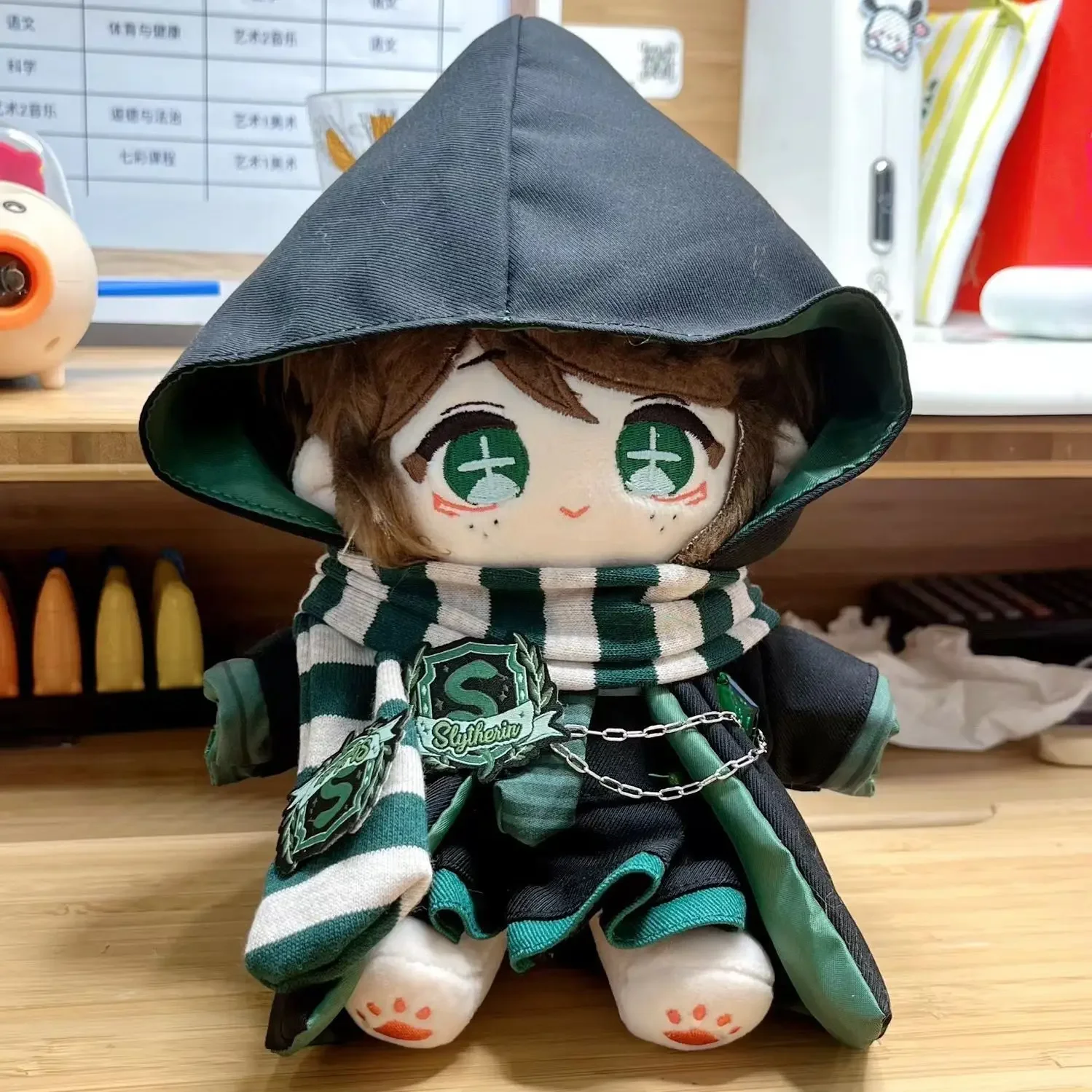 

Stuffed 20cm Game Identity V Emma Woods Cotton Doll Toys COS Children Adults Plush Dress-up Plushie Toys Kids Gifts