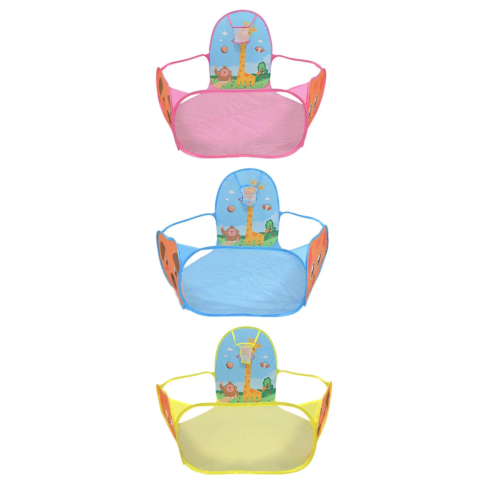 Tenda da gioco per bambini facile da montare Game Play House Child Room Decor con basket