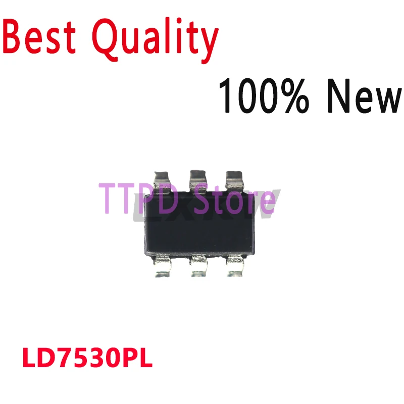 10/PCS New Original LD7530PL LD7530 Screen Printing 30 SOT23-6 Liquid Crystal Power Chip In Stock