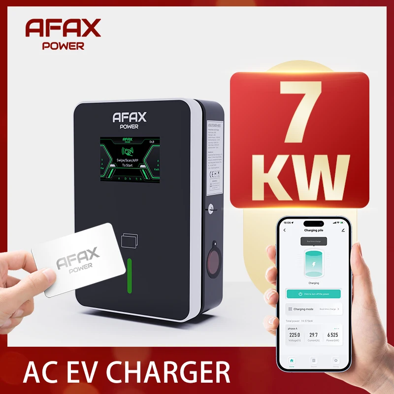 Type1/Type2/GBT EV Charger 7KW/11KW/22KW 5M Adjustable Electric Vehicle Charging Station Wallbox EV Car Charger