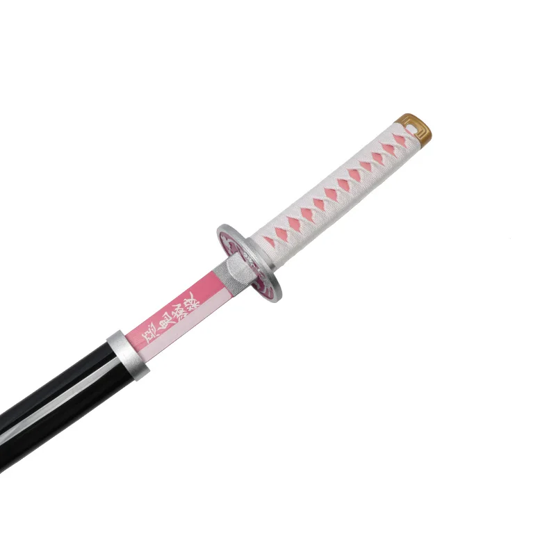 80 سنتيمتر/31.5 "تسويوري كاناو كاتانا أنيمي شيطان القاتل السيف لعبة السيف تأثيري سلاح الدعائم مع حزام وحامل السيف