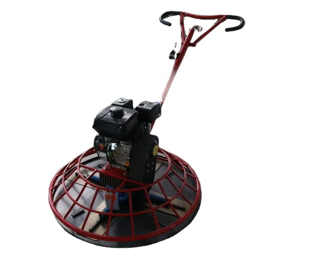 Fuel-Powered Power Trowel for Smooth Concrete Smoothing