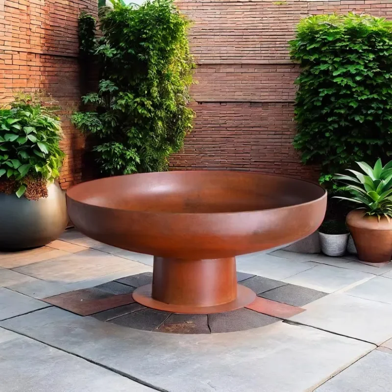 For Steel Bowls Fire Pit Corten Steel Brazier Fire Pit Corten Steel
