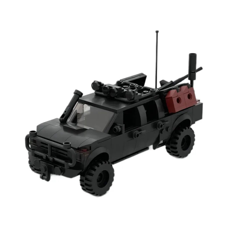 New in Modern Mliatry Pickup Truck Building Blocks Army Special Forces Figures Soldier Vehicle Mini Model Brick Kids Toys