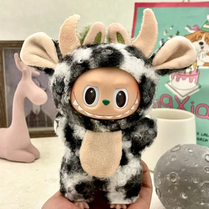 

New Clothes Only】 Suitable for 123rd Generation Vinyl Doll Baby Clothes 17cm for Pedant Plush Animal Suit Tide Play Doll Clothes