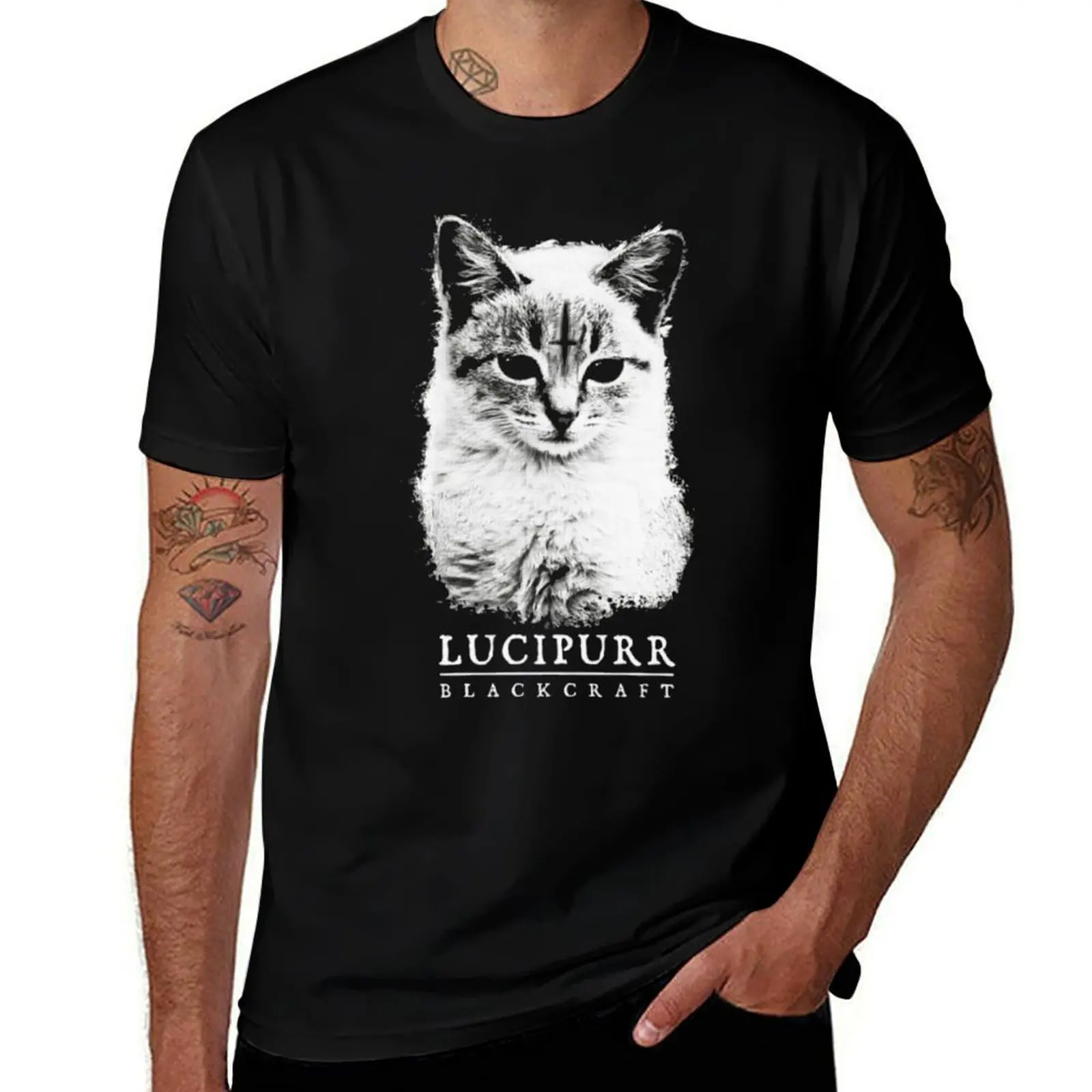 

lucipurr T-Shirt Breathable Sportswear T-Shirt for Men