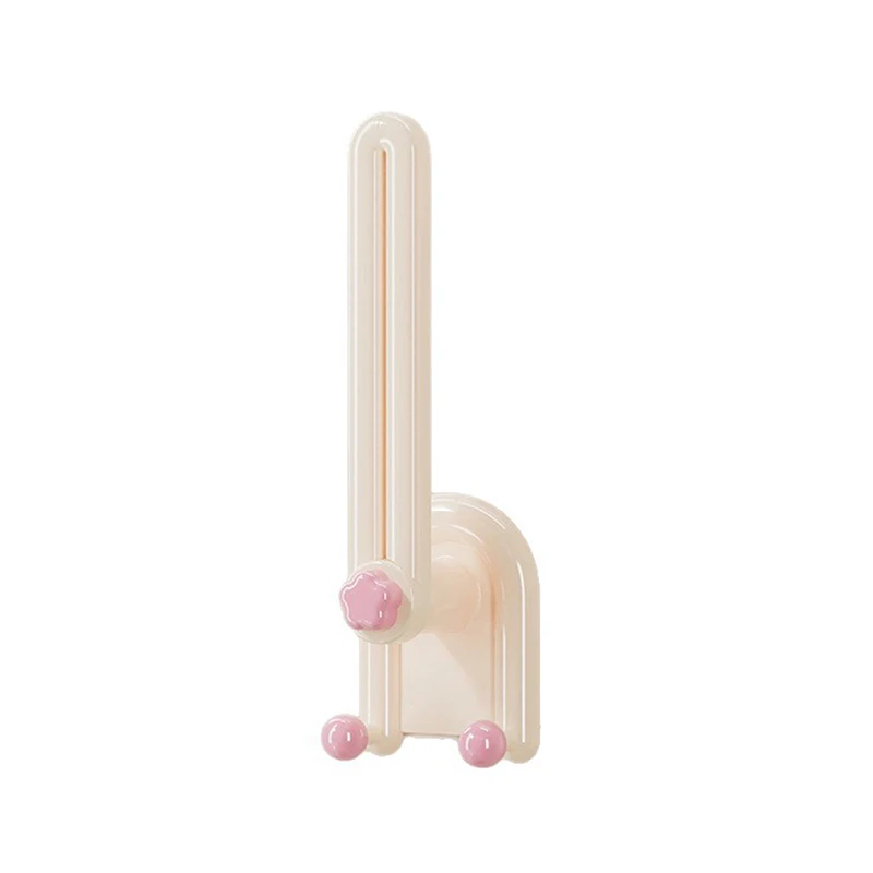 1Pcs Scrunchies Storage Rack Kitchen Plastic Hairband Storage Hook L-Shape Space Saving Hair Tie Display Holder Waterproof