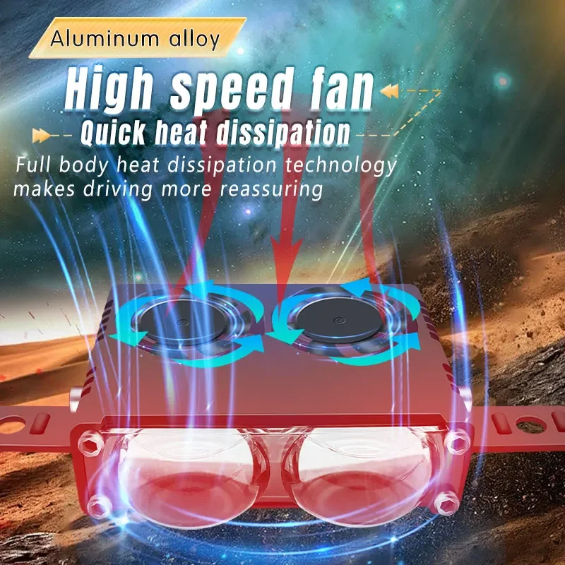 2/3/4 عدسة سيارة مصبغة ضوء دراجة نارية مساعد القيادة LED العلوي شاحنة على الطرق الوعرة مركبة سطوع عالية الأضواء 12 فولت 24 فولت #4