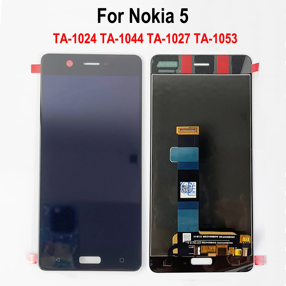 For Nokia 5 LCD Display Touch Screen Digitizer Assembly For Nokia 5 N5 TA-1053 TA-1024 TA-1044 TA-1027 Screen Replacement Parts