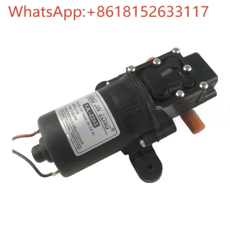 12v-電動噴霧器ダイヤフラムポンプ小型モーター水ポンプタイプ-2203-リフローインテリジェント圧力スイッチ農業