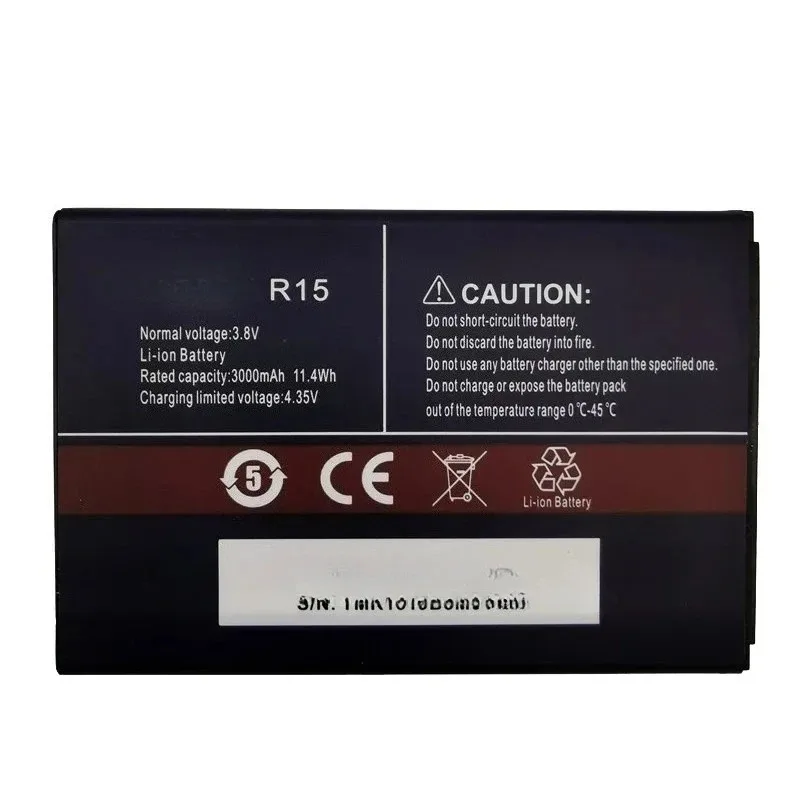Новый сменный резервный аккумулятор R15 емкостью 3000 мАч для аккумуляторов сотовых мобильных телефонов CUBOT R15