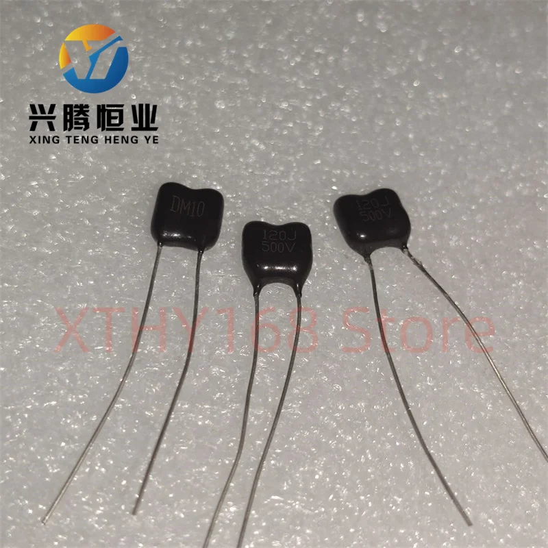 5PCS 100PF-680PF Silver Mica Capacitor 500V 150PF 120PF 180PF 200PF 240PF 270PF 300PF 330PF 390PF 430PF 470P 510PF 560PF CMDM 5%
