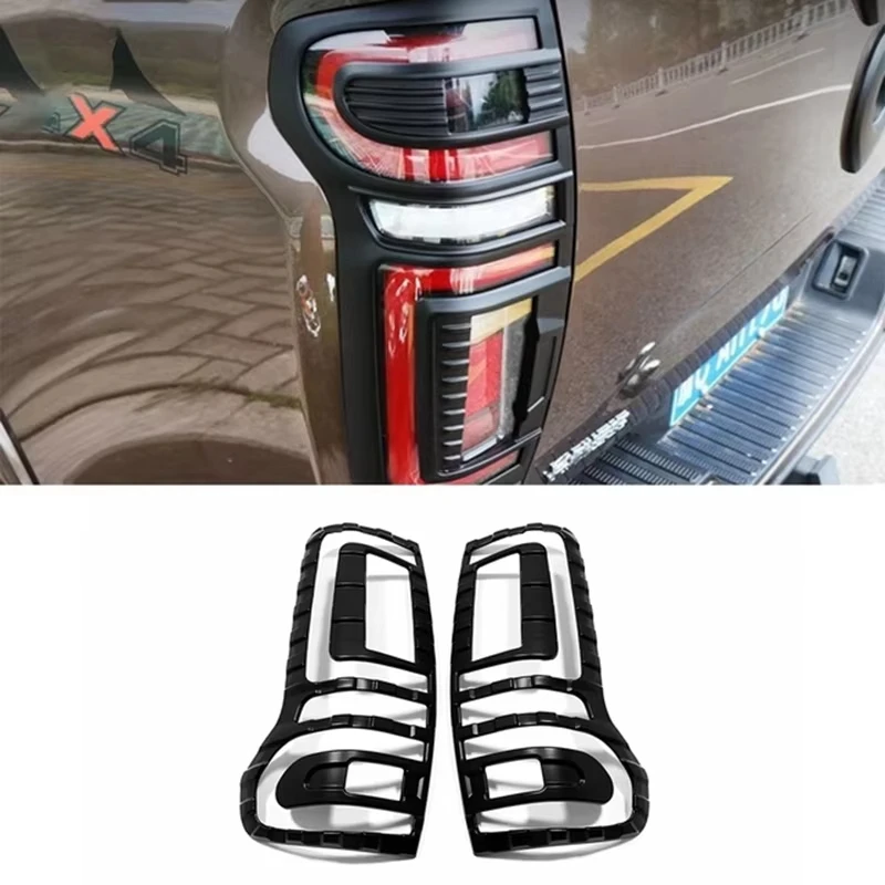 

for Great Wall Cannon GWM Poer Ute 2019 2020 2021 2022 2023 2024 Car Rear Tail Light Cover Frame Decoration Car Accessories